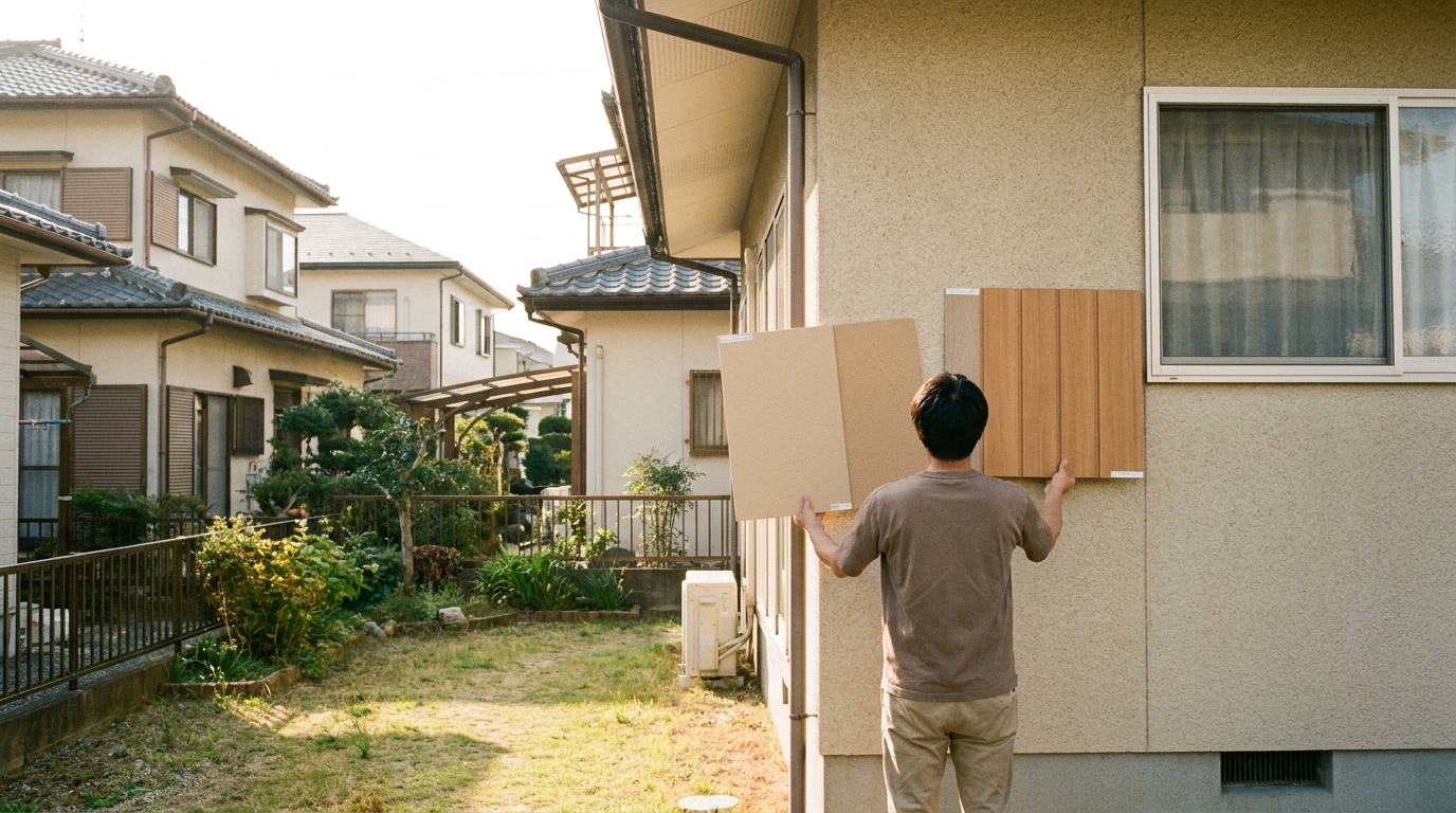 外壁塗装の色選びで後悔しないためのポイント【門真市・近畿一円対応】